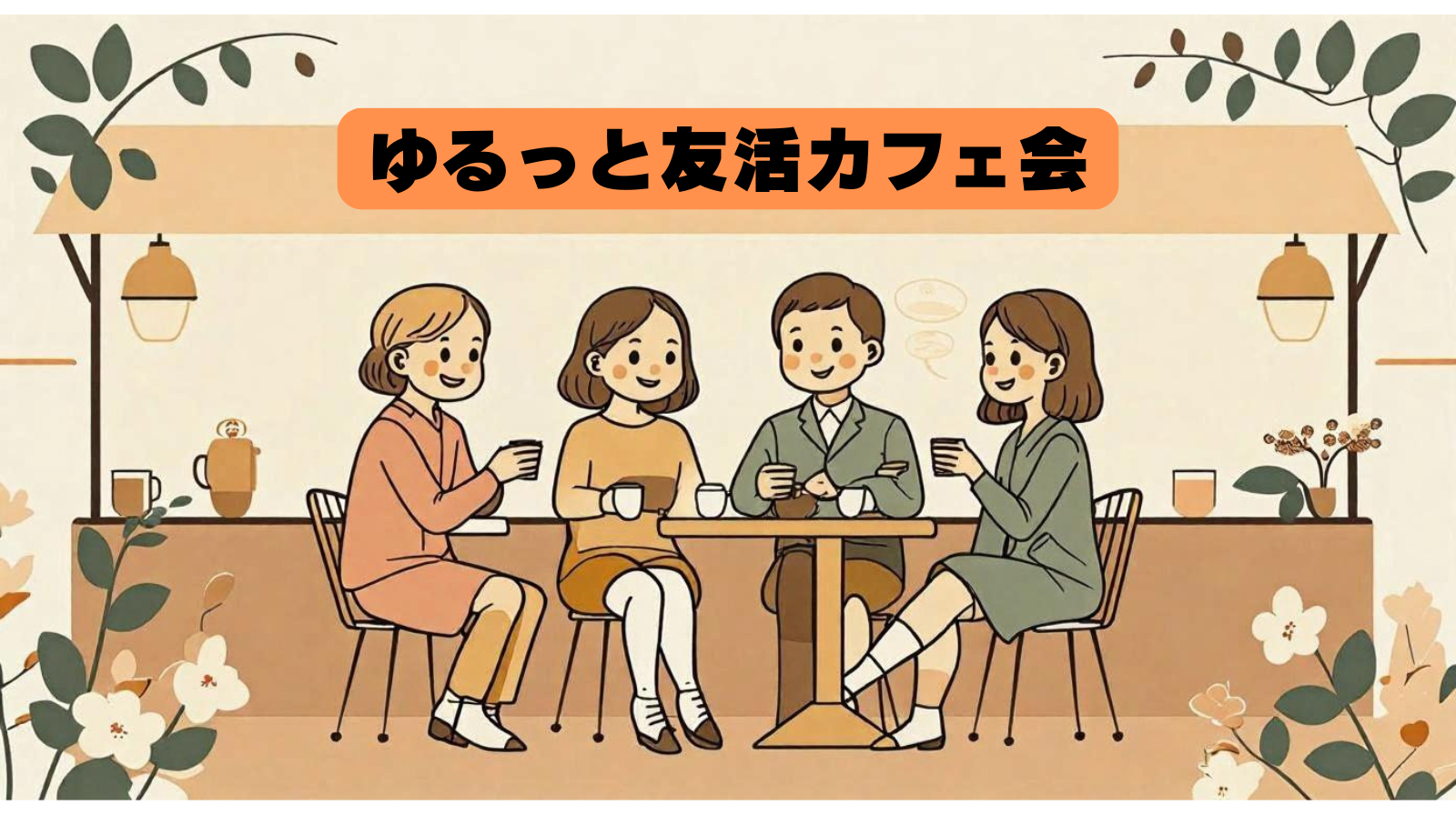 ゆるっと友活カフェ会